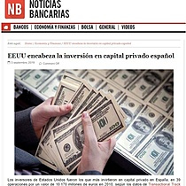 EEUU encabeza la inversin en capital privado espaol